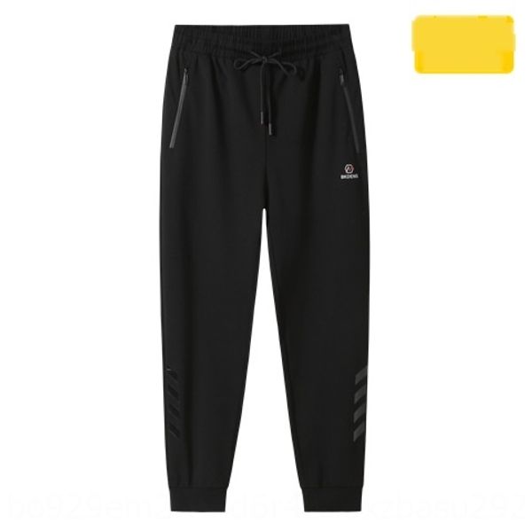 

autumn 2020 fat man trend fat casual fashion sports pants sports men's new fattening plus size pants eyicp, Blue