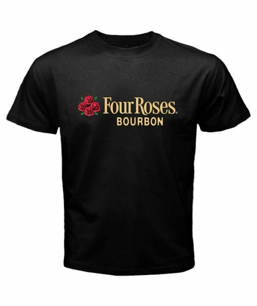 

four rosesharajuku streetwear shirt menstraight bourbon whisky logo mens black t shirt sport hooded sweatshirt hoodie