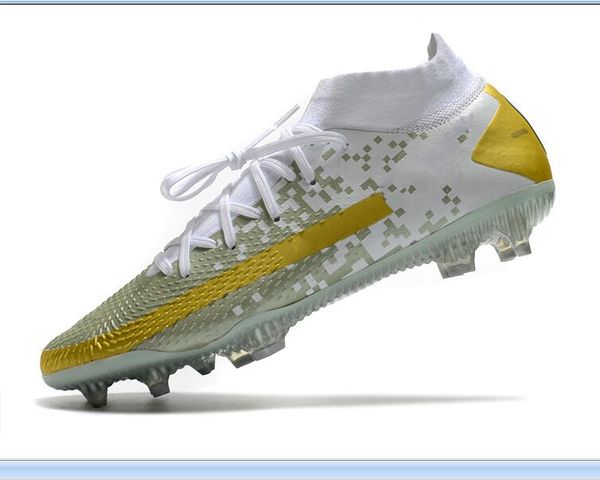 

2020 phantom gt white grey gold dynamic fit fg39-45 high electroplated waterproof knitted surface outdoor shoes