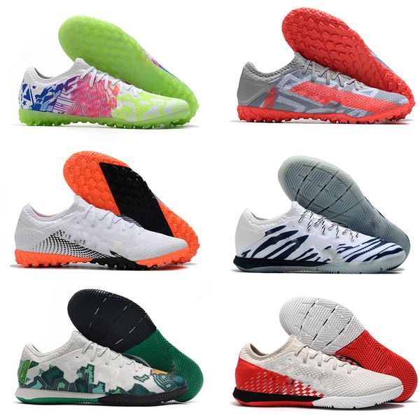 

2020 mens comfortable mercurial 13 ic tf turf indoor cr7 cristiano ronaldo neymar soccer football shoes cleats boots size 39-45