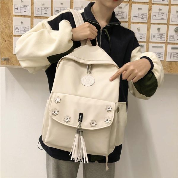 

2020 new breathable nylon fabric lapbackpack bookbag school bags for teenage girls women backpack