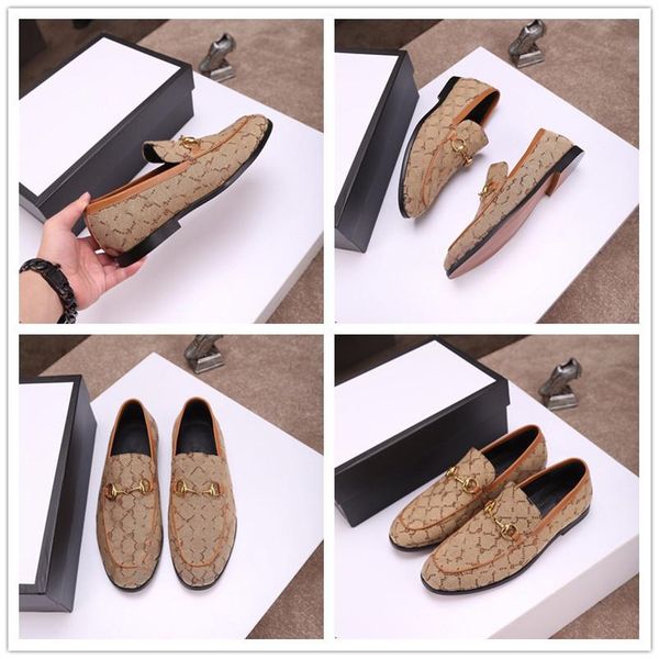 

55 brand designers plus size 39-45 men wedding flats fashion flock formal business pointed toe luxury dress shoes men's oxford flats 11, Black