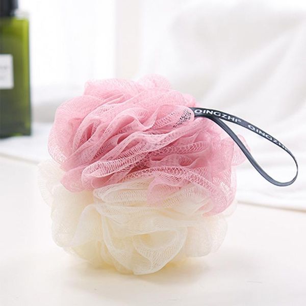 

mesh exfoliator scrubber bath ball shower cleaning soft bathing tool ball1