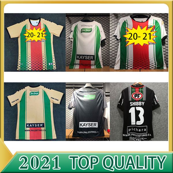 

2020 palestino deportivo soccer jerseys chile palestino cutierrez campos rosende orres home away football shirt s-2xl, Black;yellow