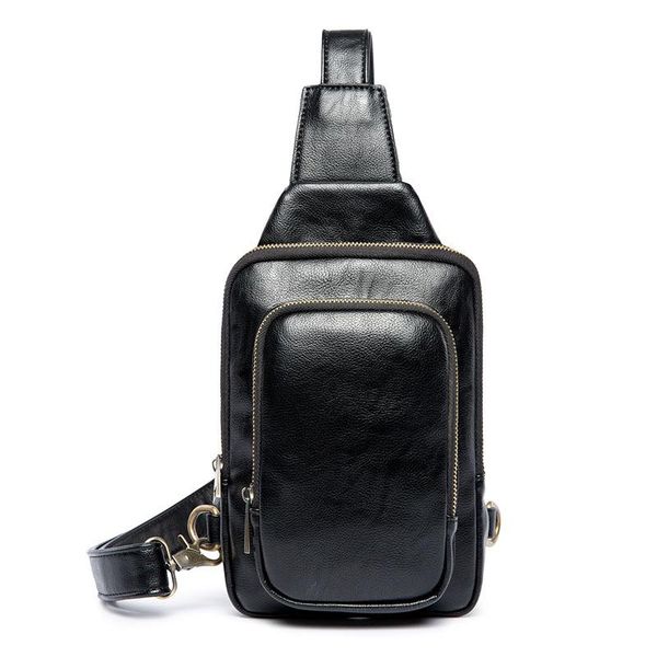 

cross body chest bag men's small pu single shoulder messenger leisure waist