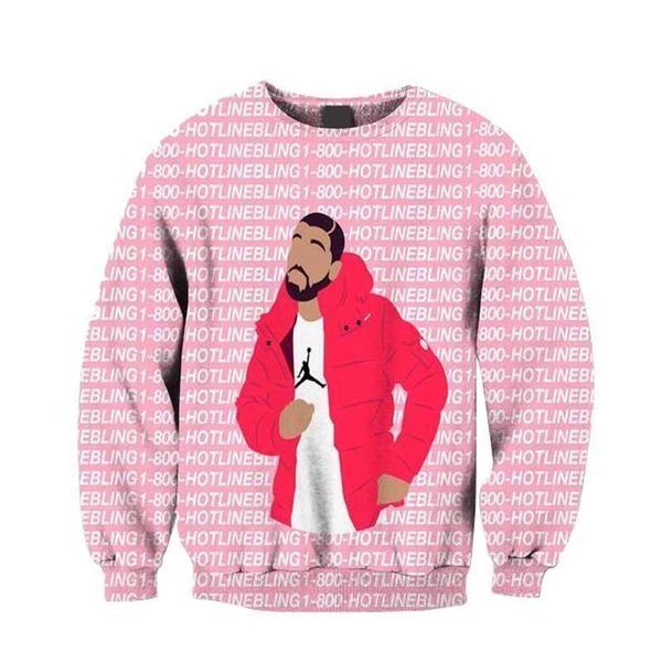 

men hoodie jumper outfits jogger drake ovo 1-800 ine bling 3d sublimation print fleece sweatshirt crewneck sweats plus size, Black