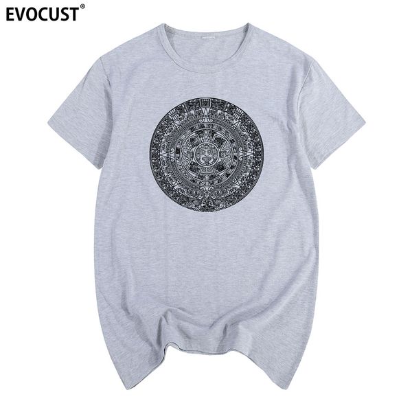 

aztec calendar summer print t-shirt cotton men t shirt new women tee sport hooded sweatshirt hoodie