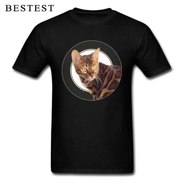 

cat printed on discount tees crew neck summer pure short sleeve for slim fit drop shipping hooded sweatshirt hoodie men t shirt