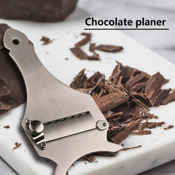 

durable stainless steel chocolate planer practical cheese cutter truffle butter roll slicer kitchen baking bbyllk