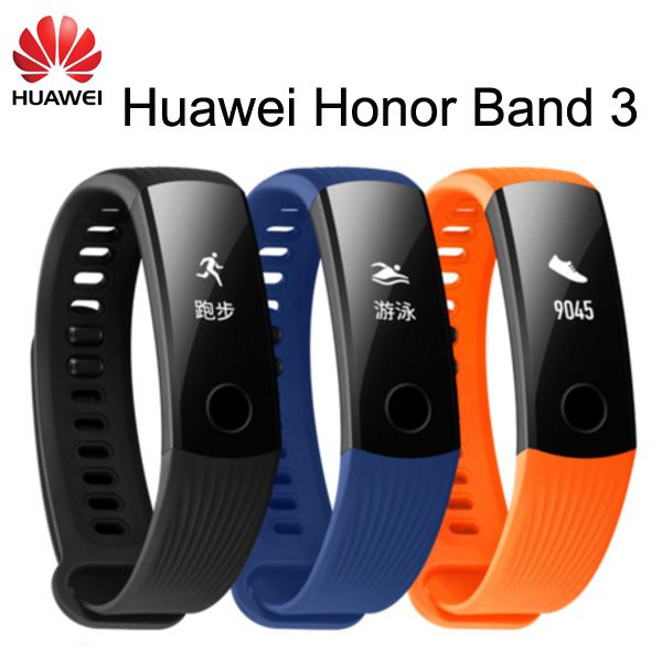 

original huawei honor band 3 bracelet fitness heart rate monitor smart wristband swimming waterproof tracker
