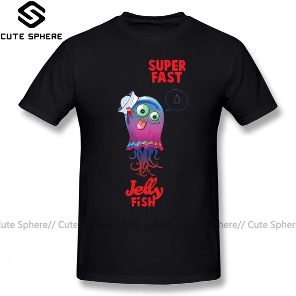 

gorillaz superfast jellyfish крупногабаритные streetwear с коротким рукавом fun печать муж tshirt спорта толстовка с капюшоном hoodie мужчин