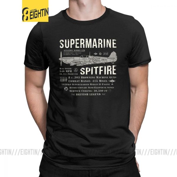 

men spitfire fighter plane funny pure tees short sleeve ww2 war pilot aircraft airplane round neck hooded sweatshirt hoodie men t shirt