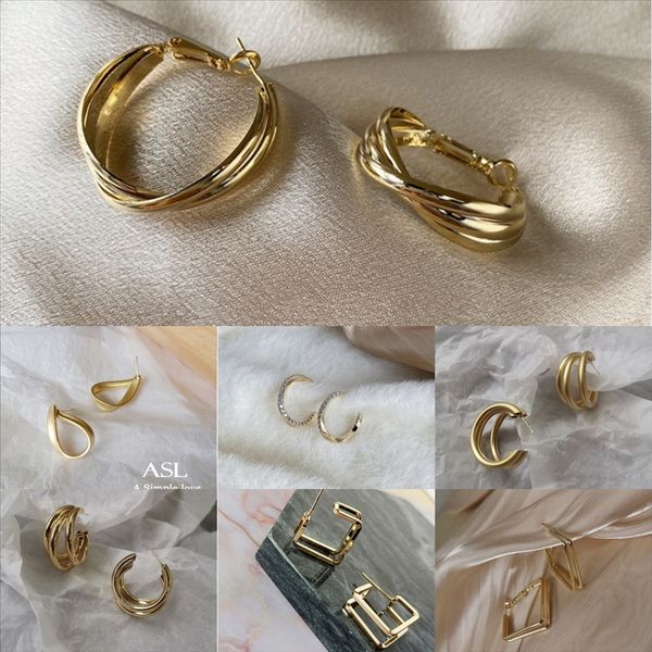 

qpg new tassel earrings female bohemian geometric charm earringsmodels rise pandora long earring fashion, Golden