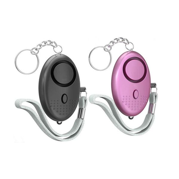 

130db egg shape self defense alarm girl women security protect alert personal safety scream loud keychain alarm 93 j2