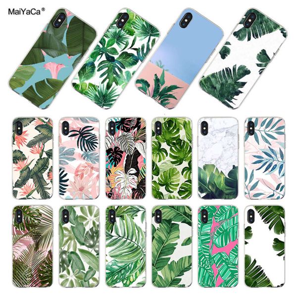 

qathe mobile phone cover is digned with flowers and palm leav for vip, and the mobile phone cover is digned with vip 12, 11 pro, max, 8,lk