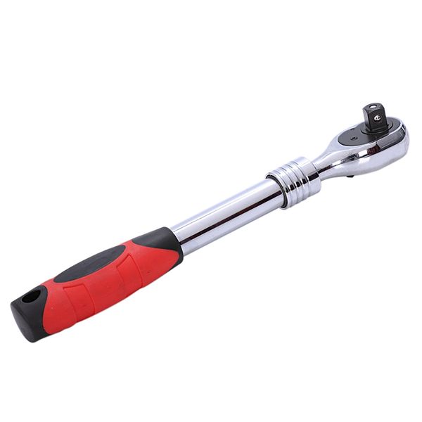 

1/2 inch two-way retractable fast ratchet wrench long sleeve large flying wrench 72 tooth handle afterburner tool
