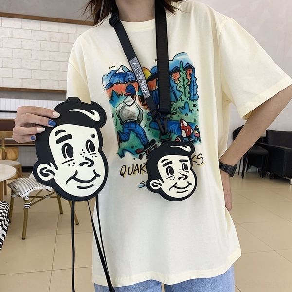 

xw5m6 trendy fashion diy bag diy shoulder personalized brand new shoulder bag internet celebrity couple messenger women's 9gna4