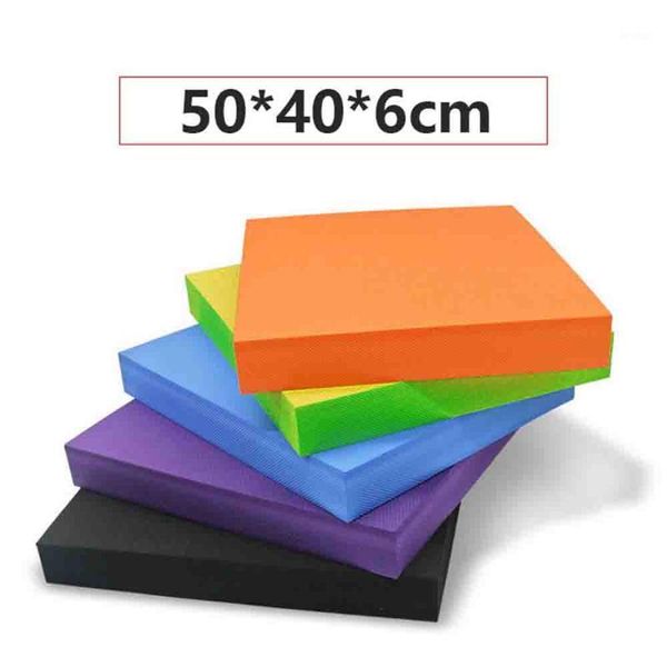

yoga mats tpe pad non-slip massage cushion stability mobility trainer for core training gym mat equipment 50*40*6cm1