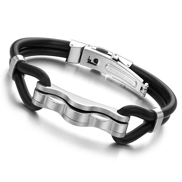

fashion stainless steel men's sile bracelet fashion s qylvcf