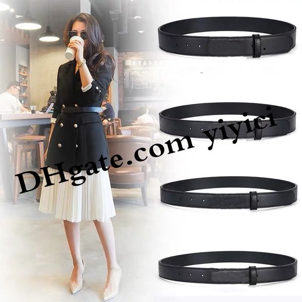 

designer belt classic casual designer belts smooth buckle belt luxury belt big gold buckle sale no box, Black;brown