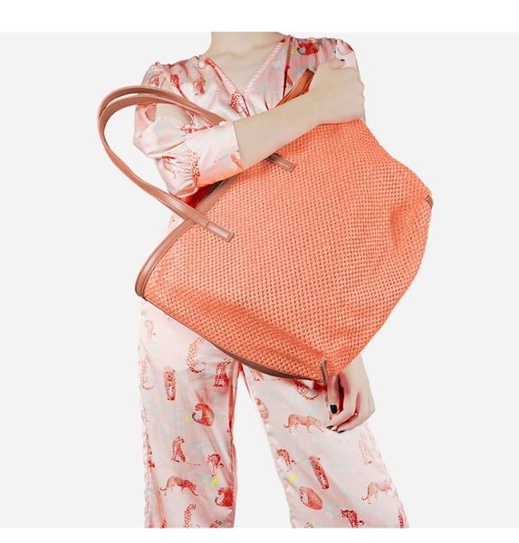 

women knitted large capacity tote bags 2 in 1 set ladies european style shopping shoulder bags purses and handbags