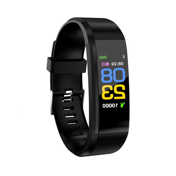 

115plus color screen intelligent bracelet measure blood prsure information to remind multi-function waterproof healthy ex