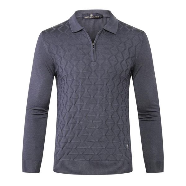 

sweater wool men's 2021 new business zipper printing casual long sleeve big size -5xl england, White;black