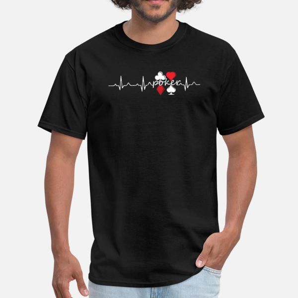 

poker heart rate t shirt crewneck popular plus size tracksuit hoodie sweatshirt