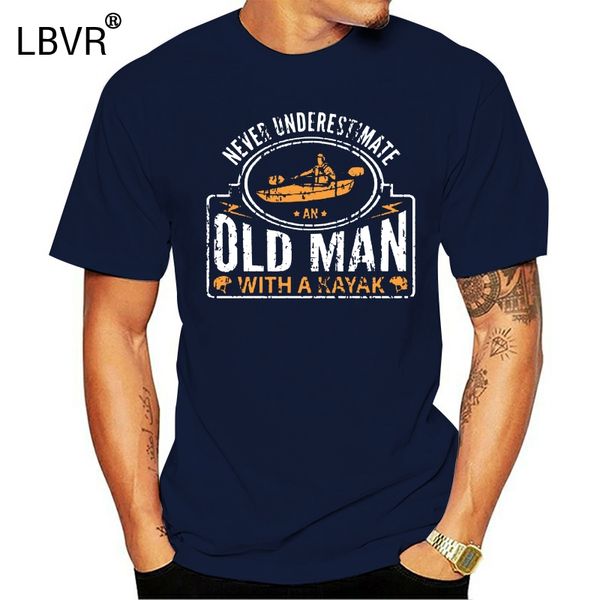 

never underestimate an old man with a kayak mens funny kayaking t-shirt canoe tee shirt custom printed sport hooded sweatshirt hoodie