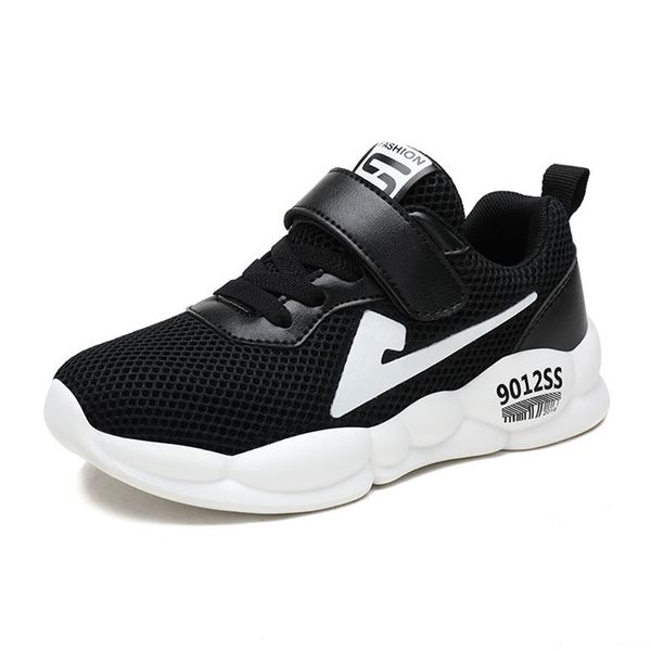 

casual children's for boys leather fashion sport kids sneakers 2019 spring autumn children shoes 1880, Black;red