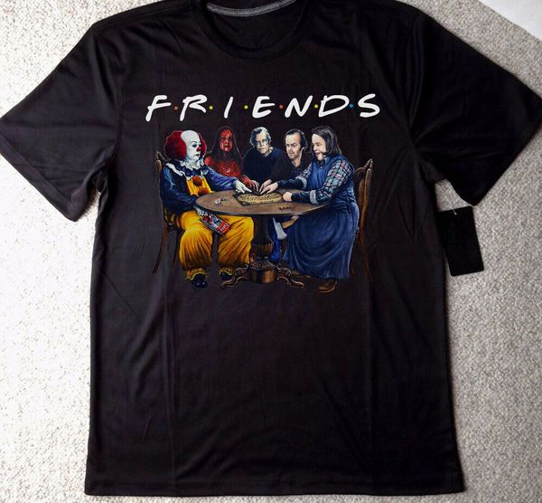 

stephen king friends halloween funny black t shirt gift for menwomen hip-hop tee shirt sport hooded sweatshirt hoodie