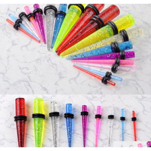 

wholesale jewelry bulk lots fashion ear taper expander pierce mix color body jewelry lr328 shipping vt9ju, Silver