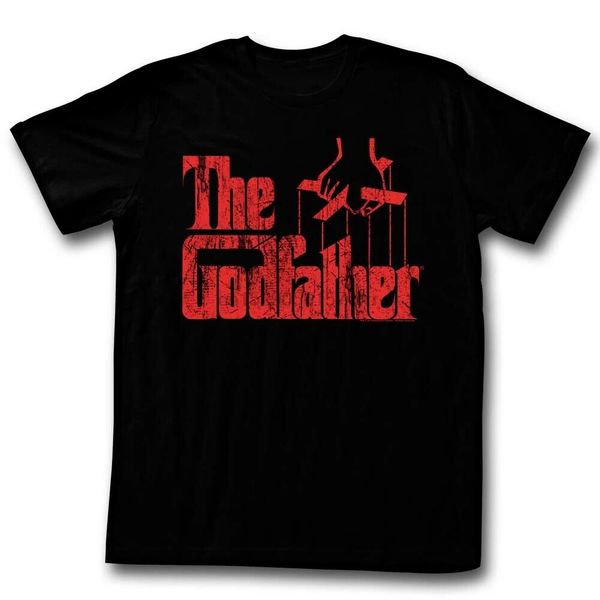 

godfather logo red black t-shirt sport hooded sweatshirt hoodie