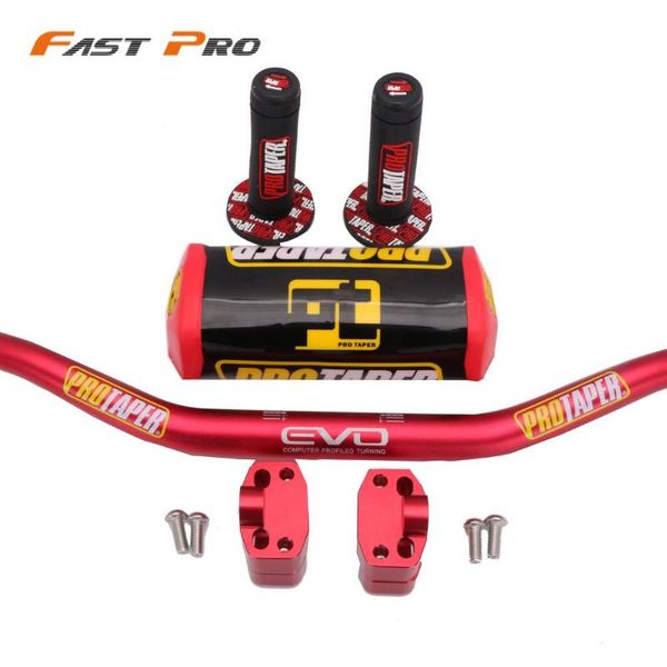 

1-1 / 8" 28мм мотоцикл руль захваты колодки fat bar для protaper pro exc crf yzf250 klx рмз dirt питбайк мотокроссу