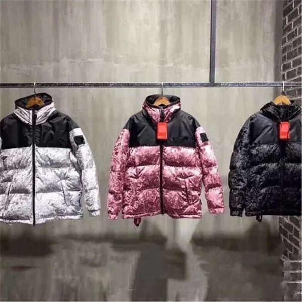 

pleuche thicken bright colors 100 percent cotton jacket men's and women's winter coat warm casual style couples wear size, Black