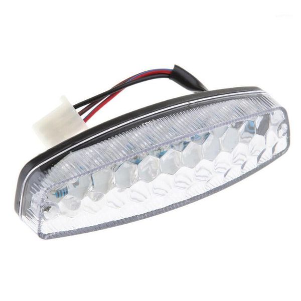 

abs material turn signal light dc12v 18led red rear tail lamp sbrake light super bright for motorcycle moped scooter atv1