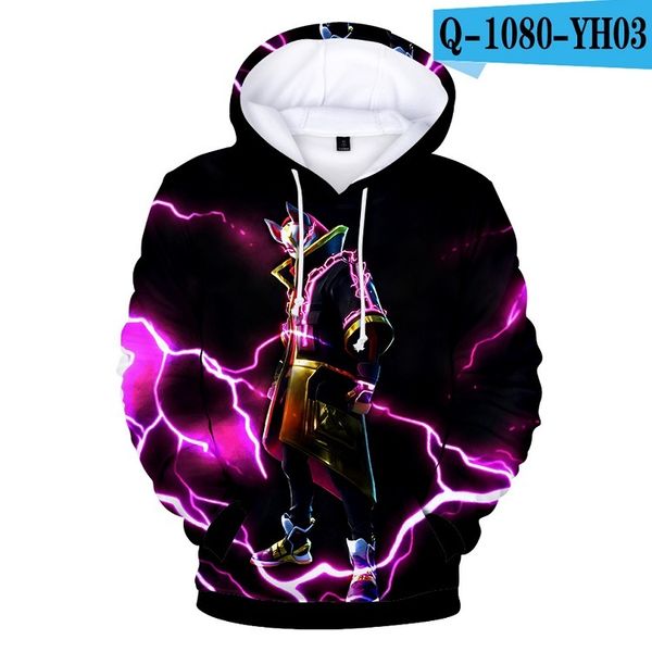 

dlf 3d painted colorful skull hoodies sweatshirt boys winter casual plus size hoody sportswear streetwear teenagers 1006, Blue