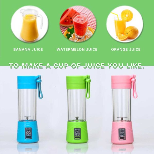 

blender portable juice usb rechargeable smoothie maker electric juicer machine fruit & vegetable tools