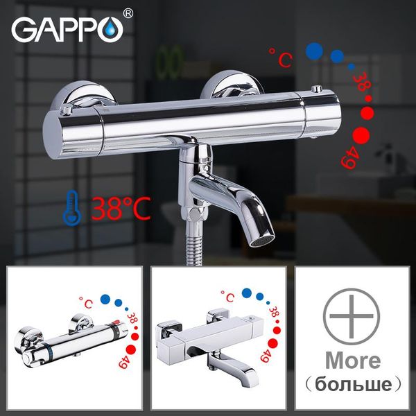 

gappo thermostatic shower faucet shower faucets bathroom bathtub faucet bath shower mixer with thermostat set chrome faucet yxlfnc