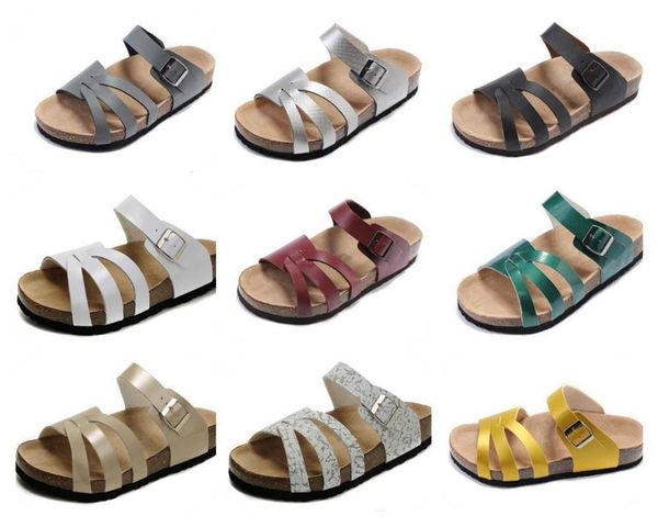 

birkns 2021 2021 famous orlando women s flat heel sandals summer men beach classic casual ventilation comfortable genuine, Black