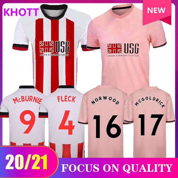 

0-21 mousset sheffield soccer jerseys mcburnie united 2020 2021 lundstram fleck football shirt norwood jersey, Black;yellow