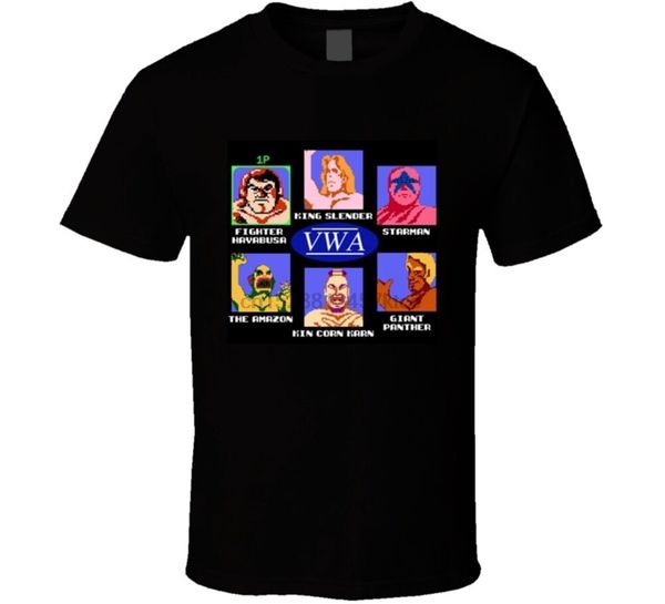 

pro wrestling nes персонажи vwa t рубашка модная марка 374% printed вокруг шеи футболки дешевые оптовые спортивные толстовка с капюшоном тол