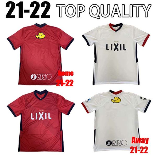 

21-22 j1 league kashima antlers home red soccer jerseys 2020 kashima antlers away white soccer shirt men football uniform, Black;yellow