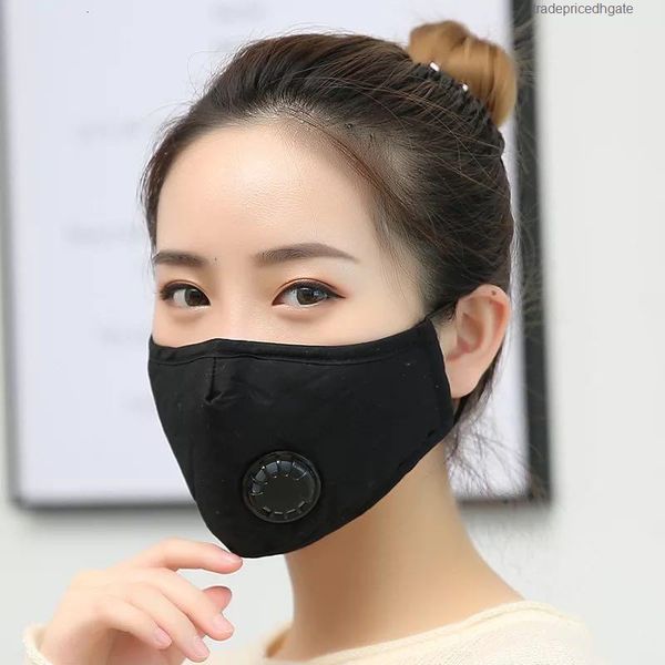

filter 5 mask face valve breather layers washable reusable children dustproof smoke rr5n
