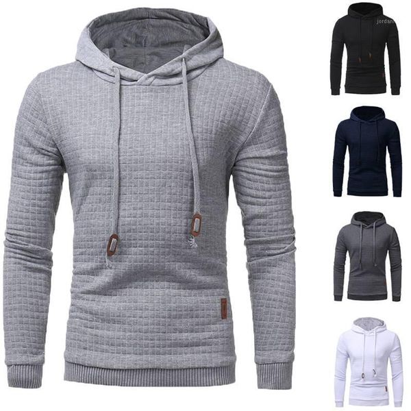 

men sweatshirts long sleeve hooded fashion solid color workout hoodies fitness casual streetwear pullovers men tracksuit1, Black
