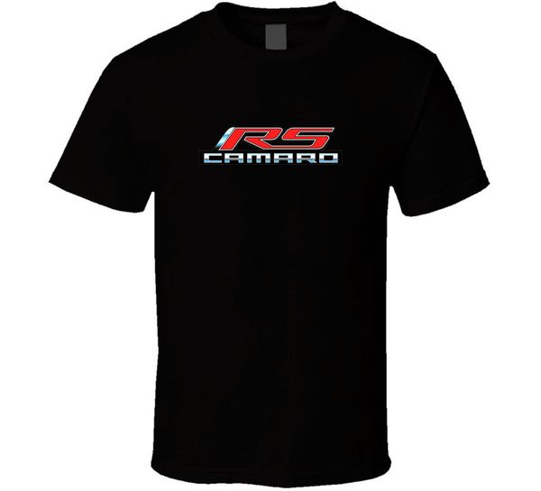 

rs camaro logo emblem black tshirt - custom shirt - size s m l xl 2xl 3xl sport hooded sweatshirt hoodie