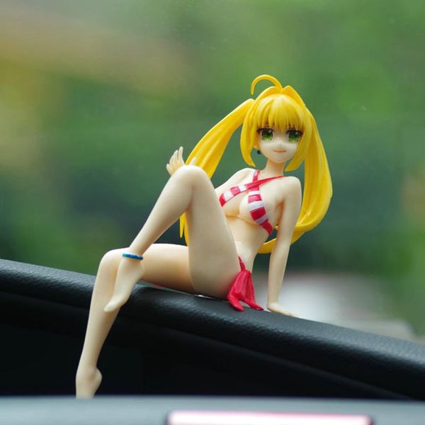 

bikini girl car toys in car dashboard decor cool cartoon figures dolls ornaments auto accessory dashboard toys cute