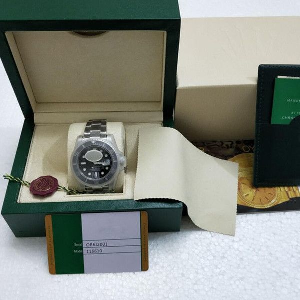 

seller n factory 2813 movement watch v5 version black 40mm ceramic bezel sapphire glass diving 30m waterproof men watch watches, Slivery;brown