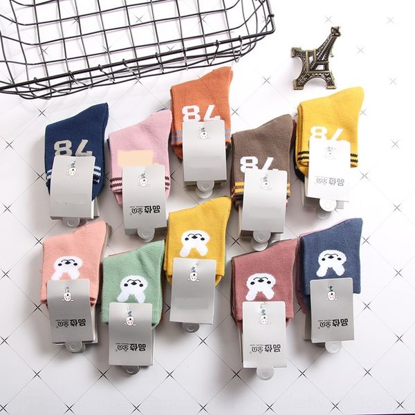 

детские детские детские класса мальчиков и девочек осень зима средние толстые хлопчатобумажные носки 1-12 лет носки k1ekd, Black