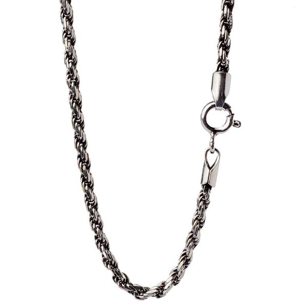 

justneo solid 925 sterling silver chain necklace,basic chains